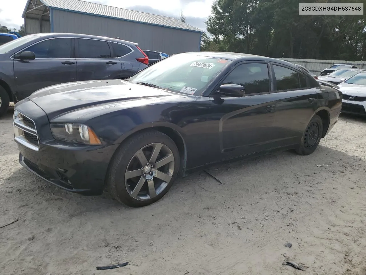 2013 Dodge Charger Sxt VIN: 2C3CDXHG4DH537648 Lot: 74463904