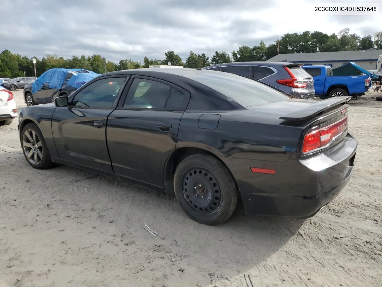 2013 Dodge Charger Sxt VIN: 2C3CDXHG4DH537648 Lot: 74463904