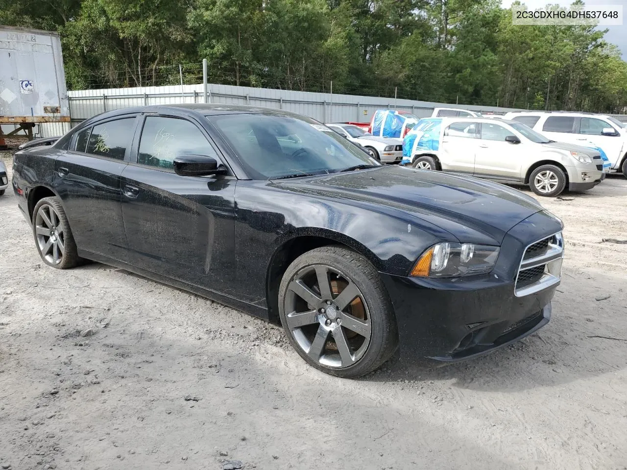 2013 Dodge Charger Sxt VIN: 2C3CDXHG4DH537648 Lot: 74463904