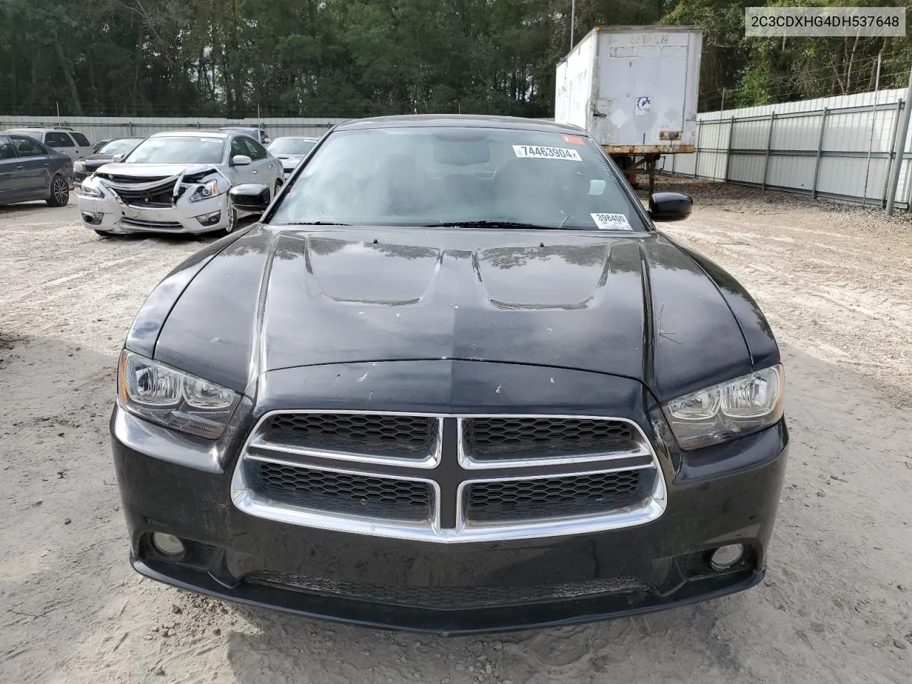 2013 Dodge Charger Sxt VIN: 2C3CDXHG4DH537648 Lot: 74463904