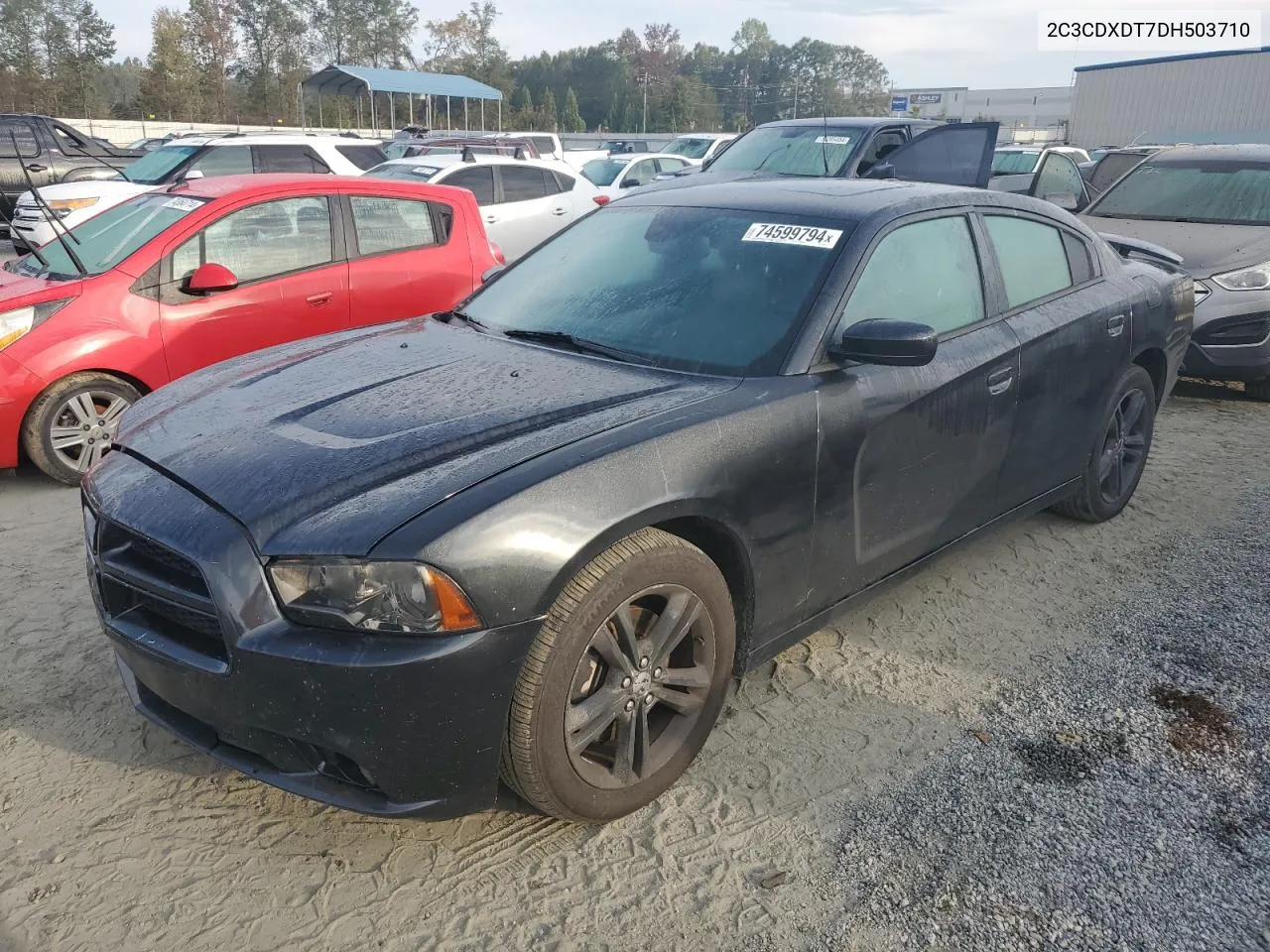 2C3CDXDT7DH503710 2013 Dodge Charger R/T