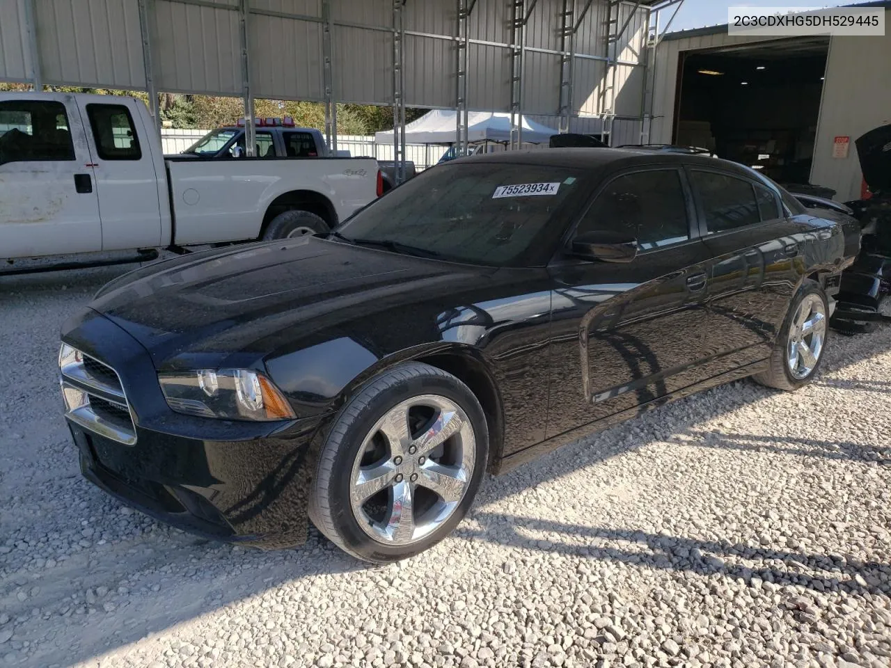 2013 Dodge Charger Sxt VIN: 2C3CDXHG5DH529445 Lot: 75523934