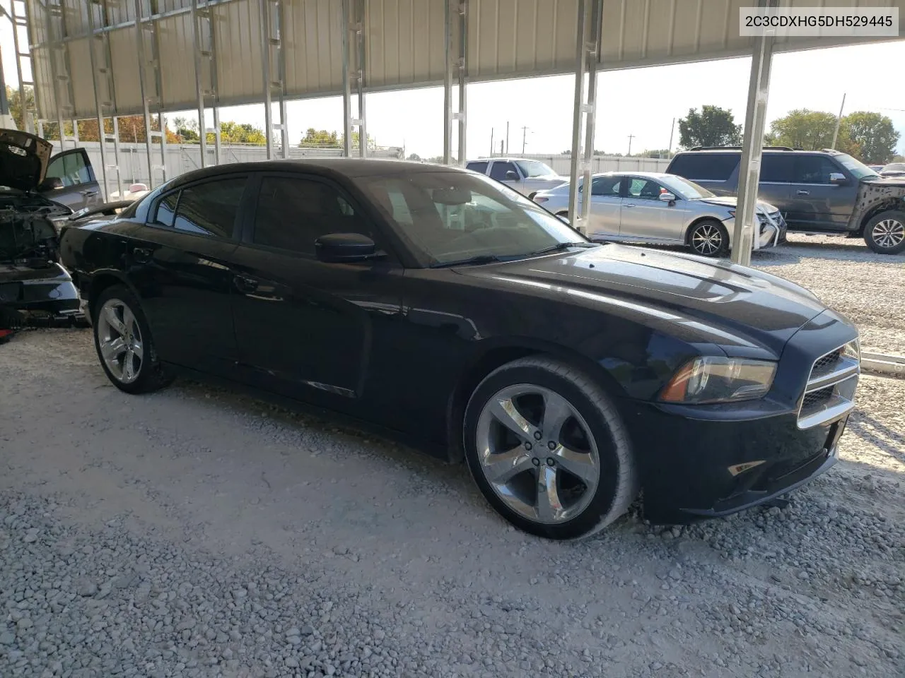 2013 Dodge Charger Sxt VIN: 2C3CDXHG5DH529445 Lot: 75523934