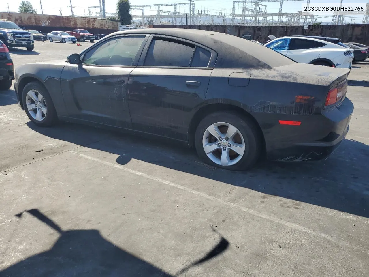 2013 Dodge Charger Se VIN: 2C3CDXBG0DH522766 Lot: 75680164