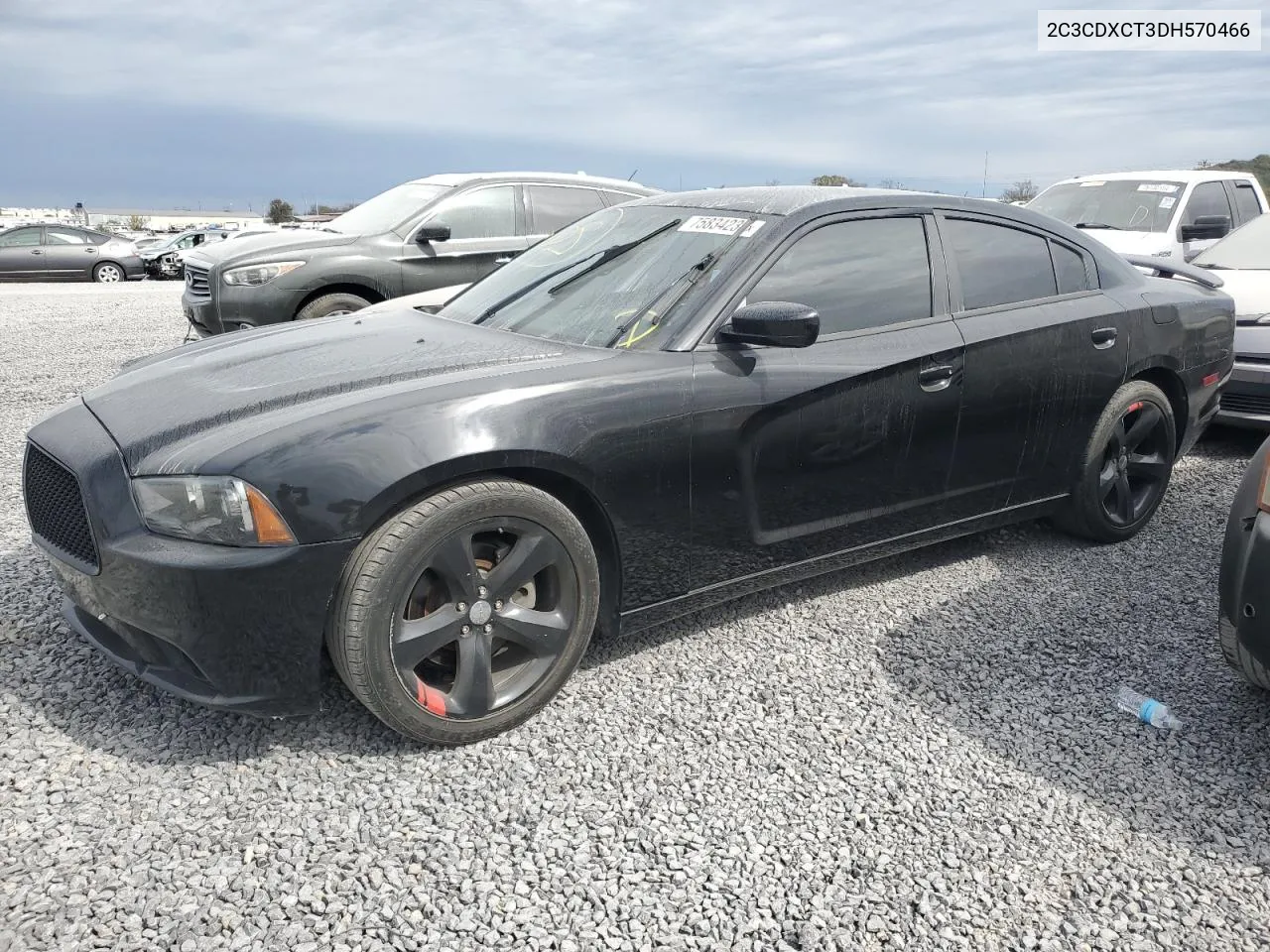 2013 Dodge Charger R/T VIN: 2C3CDXCT3DH570466 Lot: 75834234