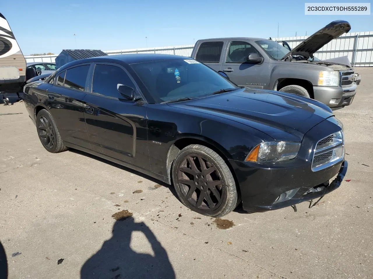 2013 Dodge Charger R/T VIN: 2C3CDXCT9DH555289 Lot: 75908494