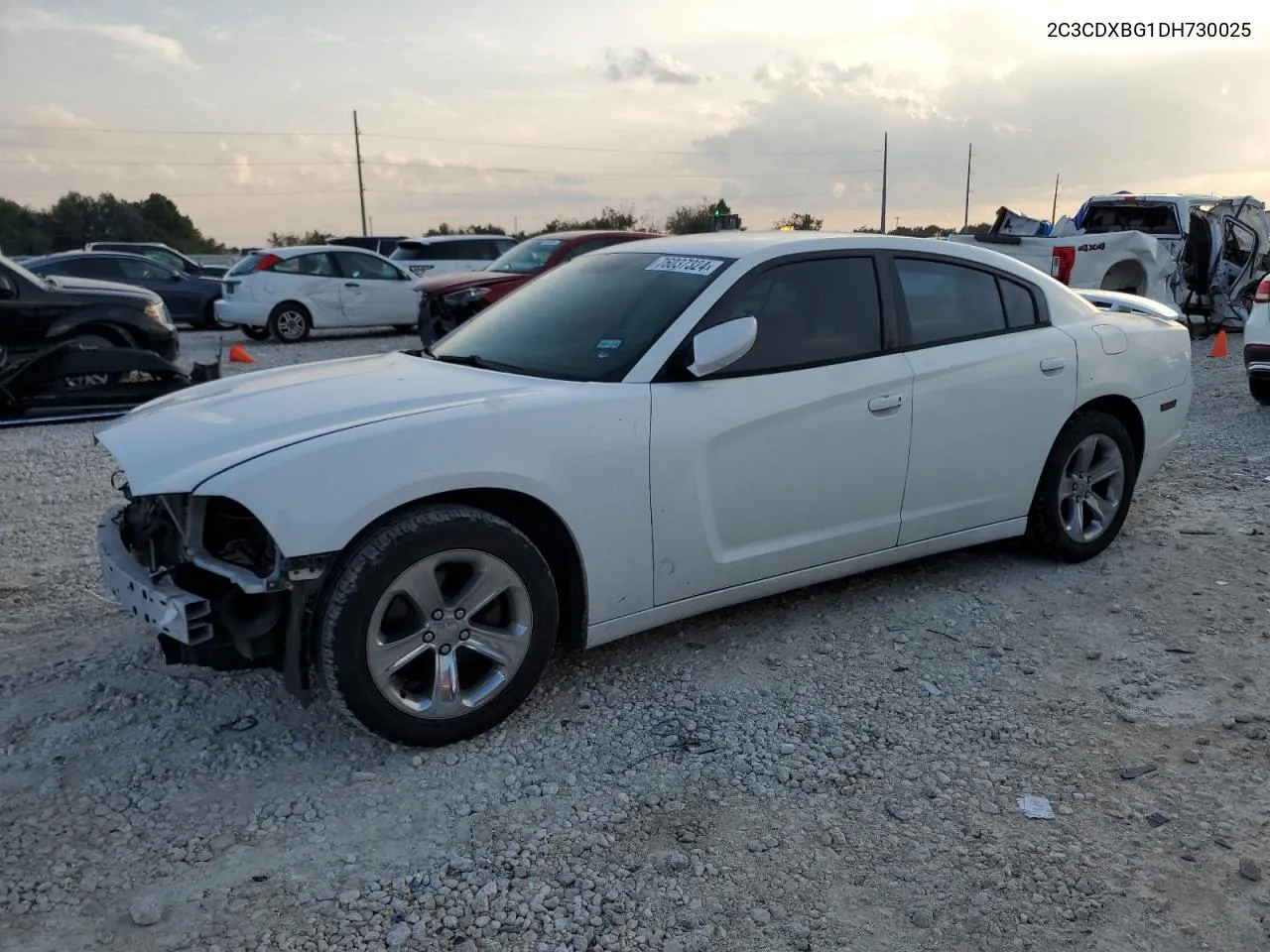 2013 Dodge Charger Se VIN: 2C3CDXBG1DH730025 Lot: 76037324