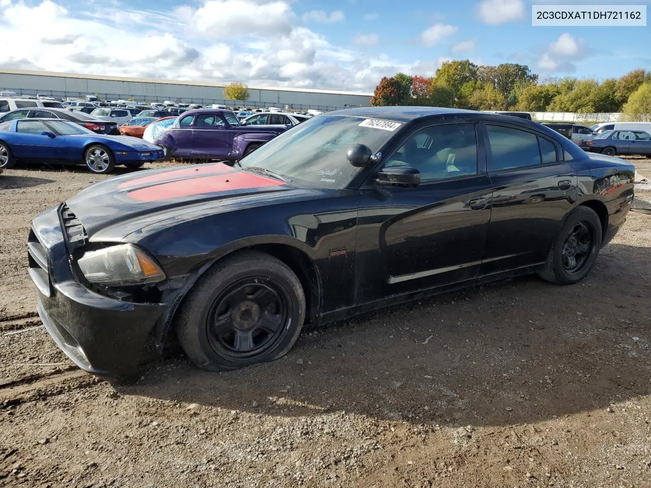 2013 Dodge Charger Police VIN: 2C3CDXAT1DH721162 Lot: 76247894