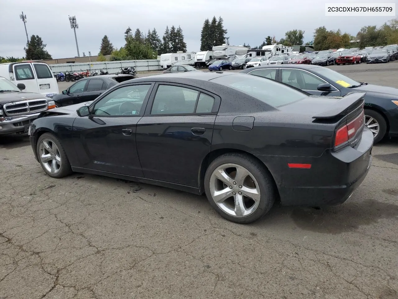 2013 Dodge Charger Sxt VIN: 2C3CDXHG7DH655709 Lot: 76831994