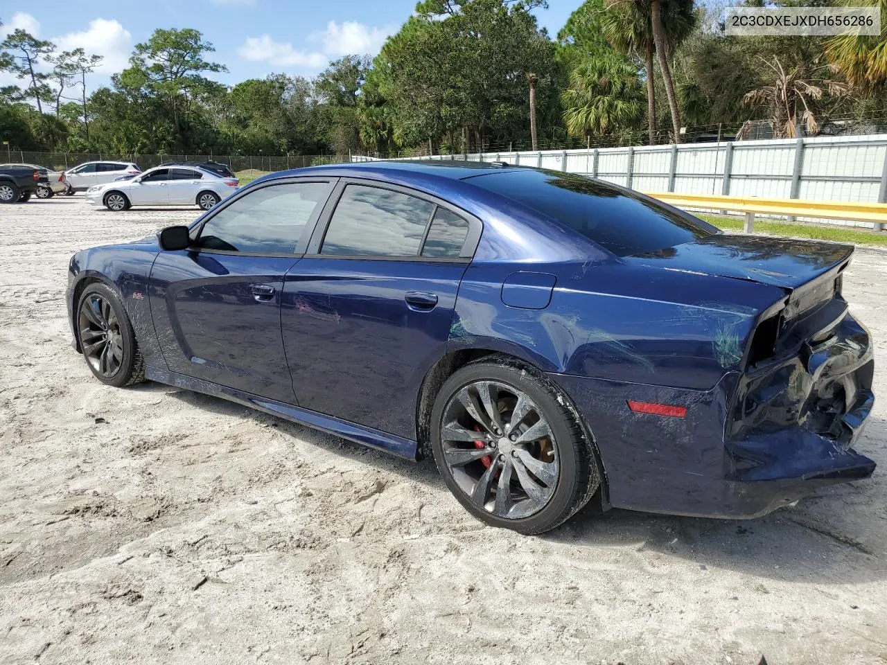 2013 Dodge Charger Srt-8 VIN: 2C3CDXEJXDH656286 Lot: 76849784