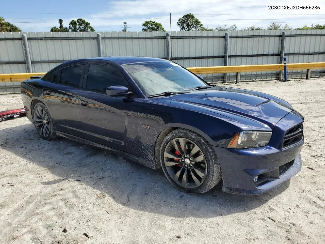 2013 Dodge Charger Srt-8 VIN: 2C3CDXEJXDH656286 Lot: 76849784