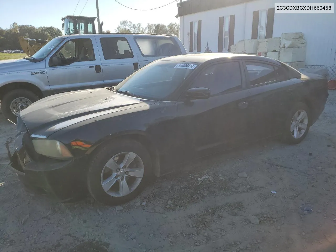 2C3CDXBGXDH660458 2013 Dodge Charger Se