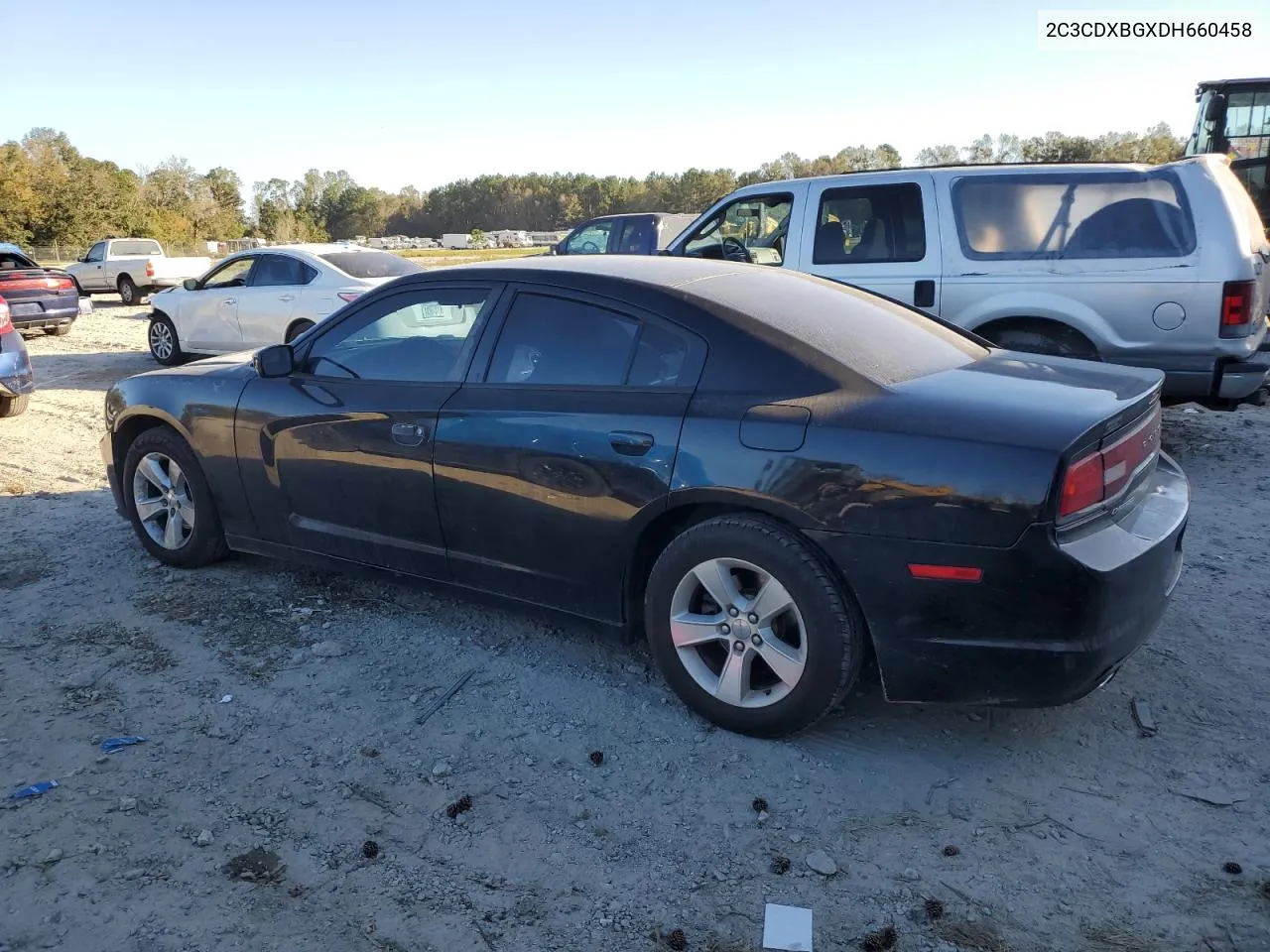 2013 Dodge Charger Se VIN: 2C3CDXBGXDH660458 Lot: 76996874