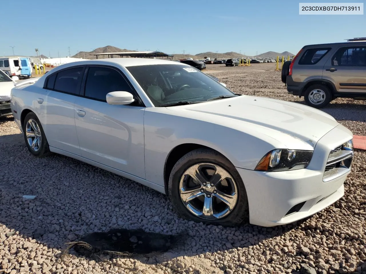 2013 Dodge Charger Se VIN: 2C3CDXBG7DH713911 Lot: 77014234