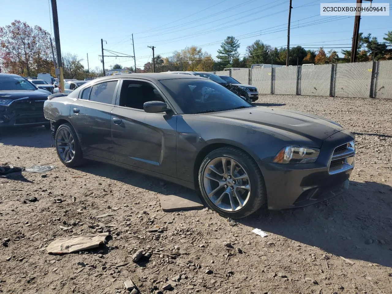 2013 Dodge Charger Se VIN: 2C3CDXBGXDH609641 Lot: 77152624