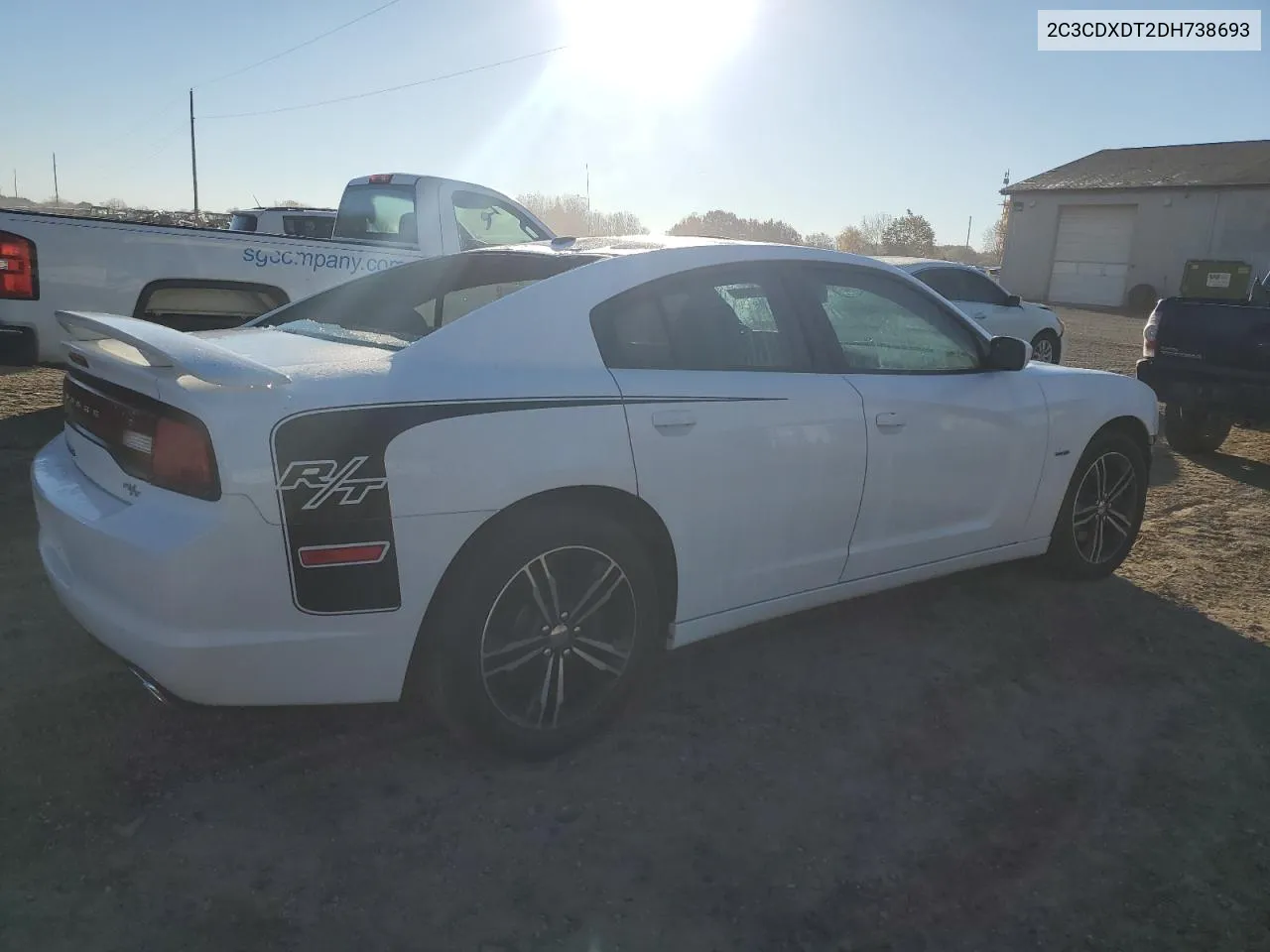 2013 Dodge Charger R/T VIN: 2C3CDXDT2DH738693 Lot: 77306604