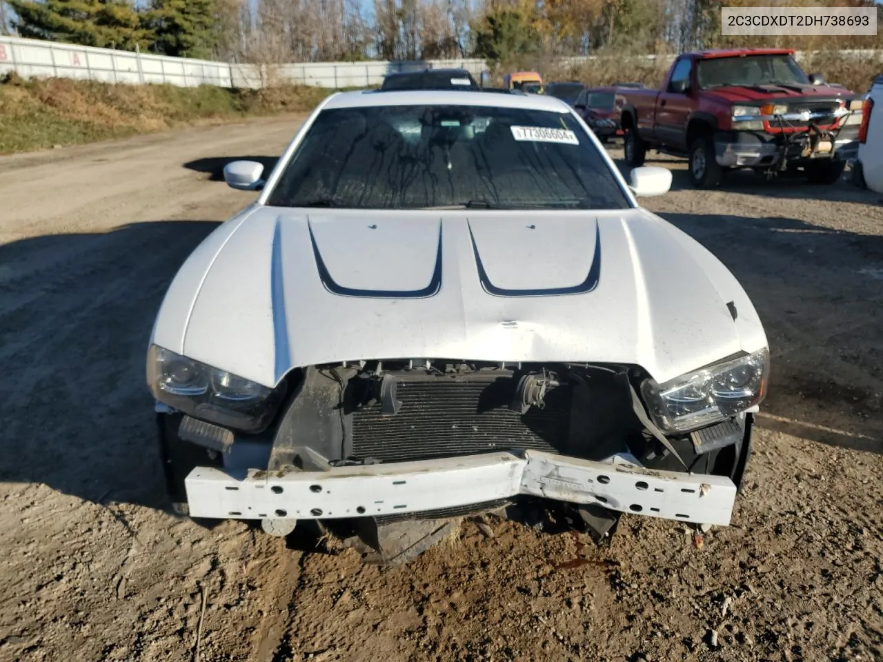 2013 Dodge Charger R/T VIN: 2C3CDXDT2DH738693 Lot: 77306604