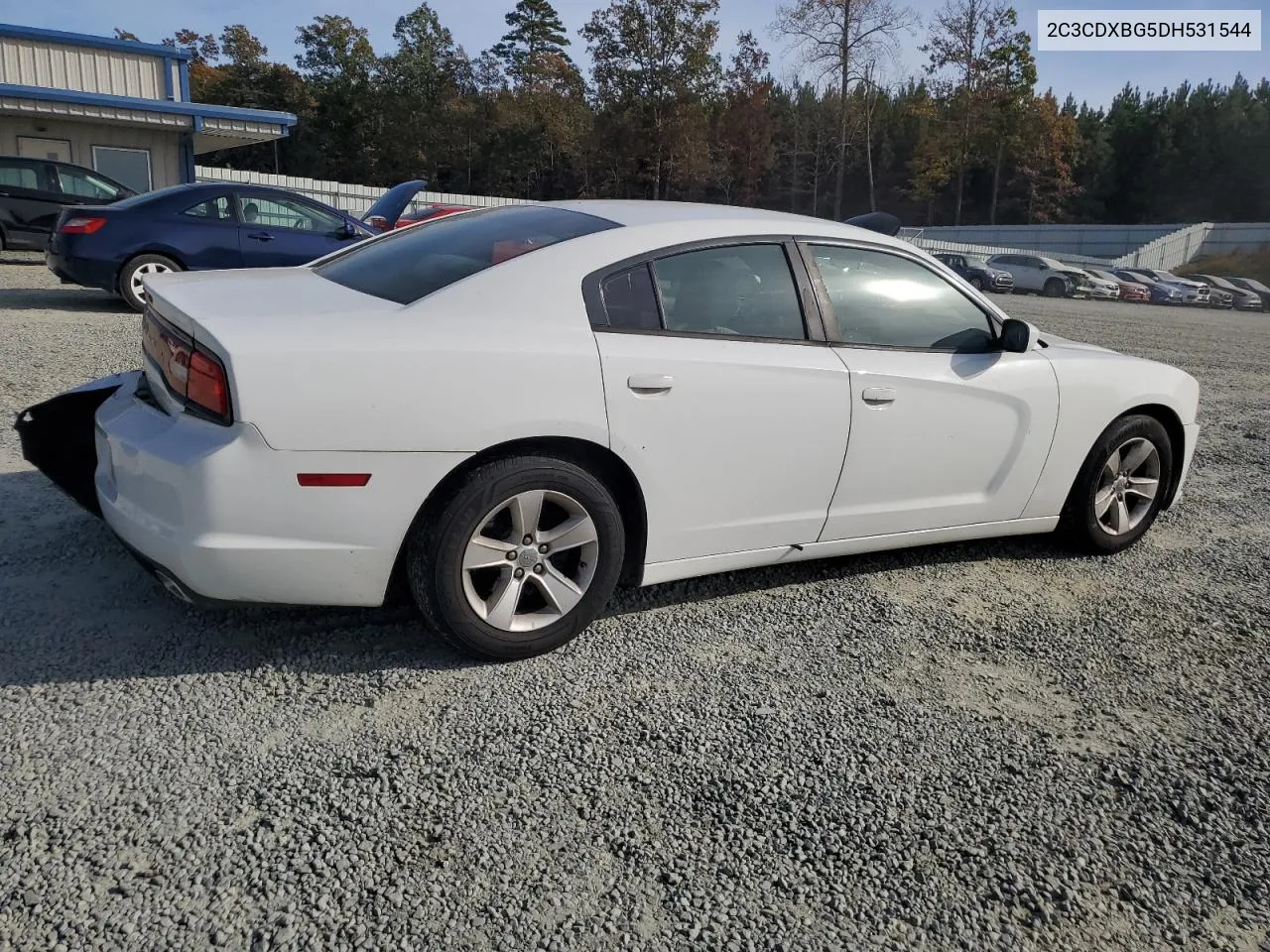 2013 Dodge Charger Se VIN: 2C3CDXBG5DH531544 Lot: 77530814