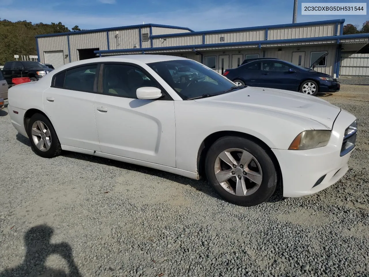 2013 Dodge Charger Se VIN: 2C3CDXBG5DH531544 Lot: 77530814