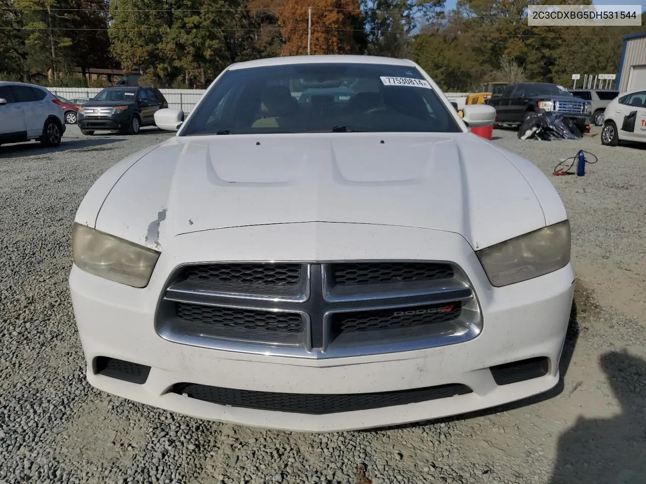 2013 Dodge Charger Se VIN: 2C3CDXBG5DH531544 Lot: 77530814