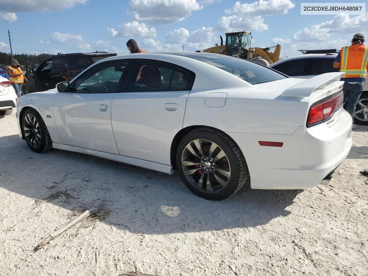 2013 Dodge Charger Srt-8 VIN: 2C3CDXEJ8DH648087 Lot: 77557874