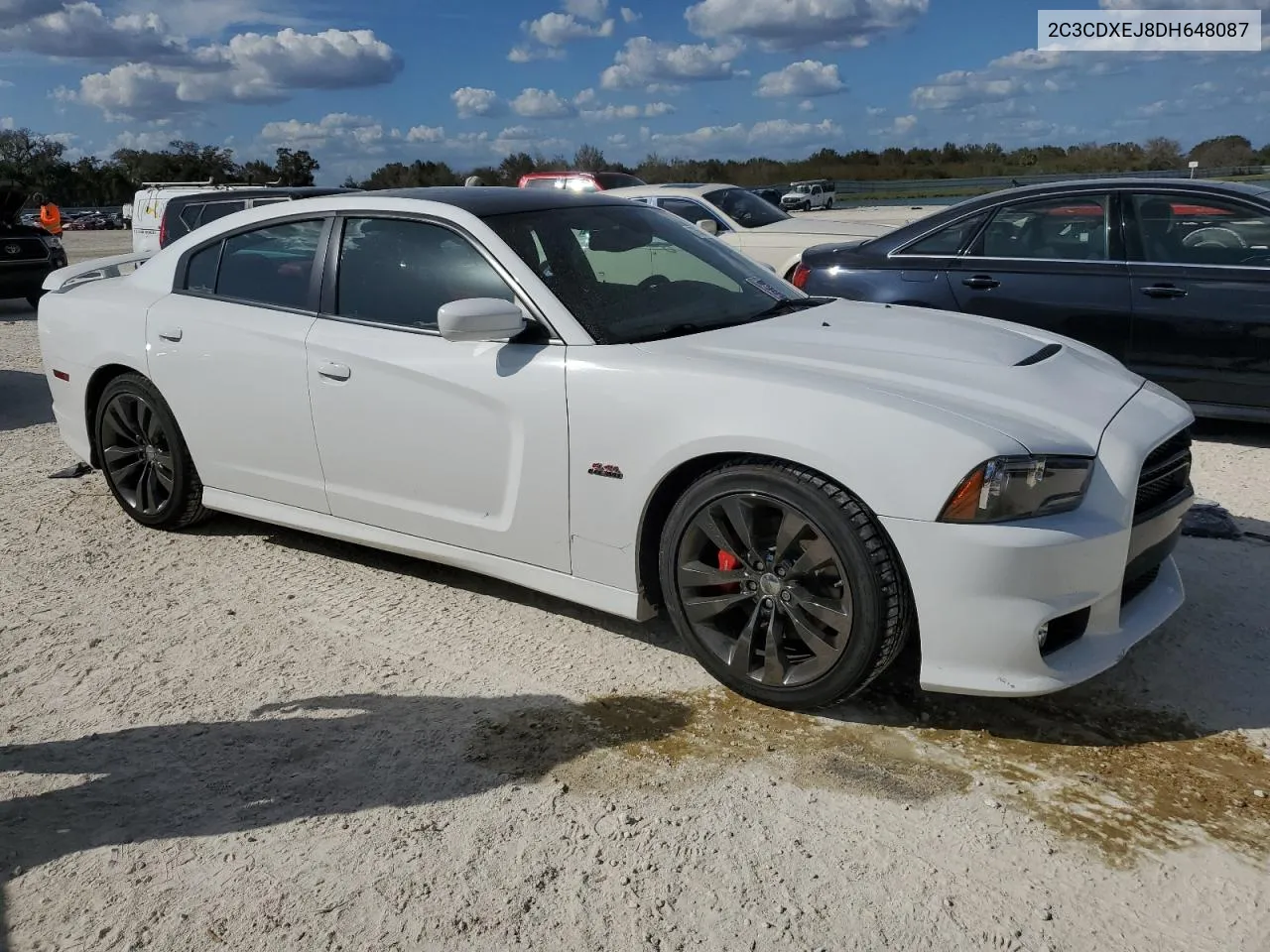 2013 Dodge Charger Srt-8 VIN: 2C3CDXEJ8DH648087 Lot: 77557874