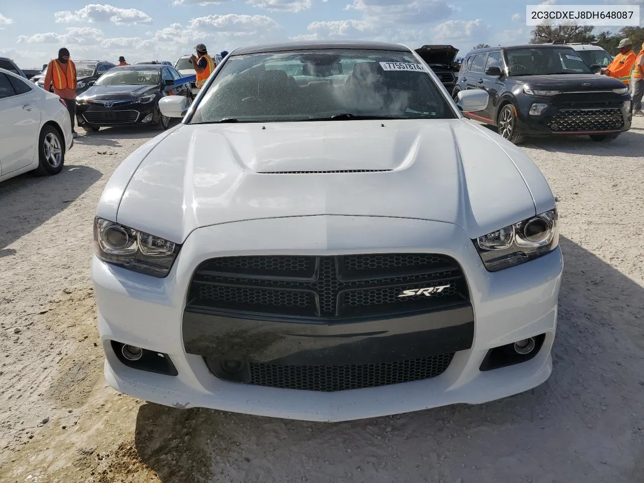 2013 Dodge Charger Srt-8 VIN: 2C3CDXEJ8DH648087 Lot: 77557874