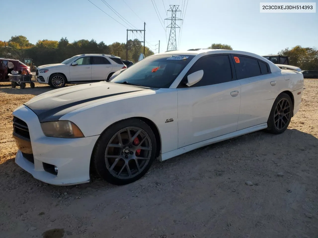 2C3CDXEJ3DH514393 2013 Dodge Charger Srt-8