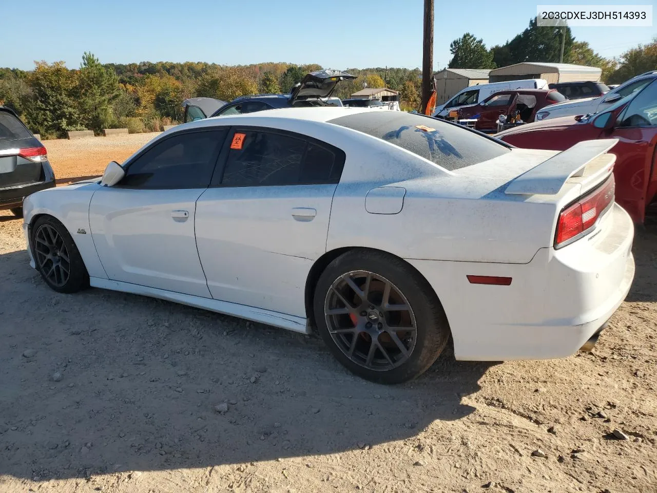 2013 Dodge Charger Srt-8 VIN: 2C3CDXEJ3DH514393 Lot: 77808294