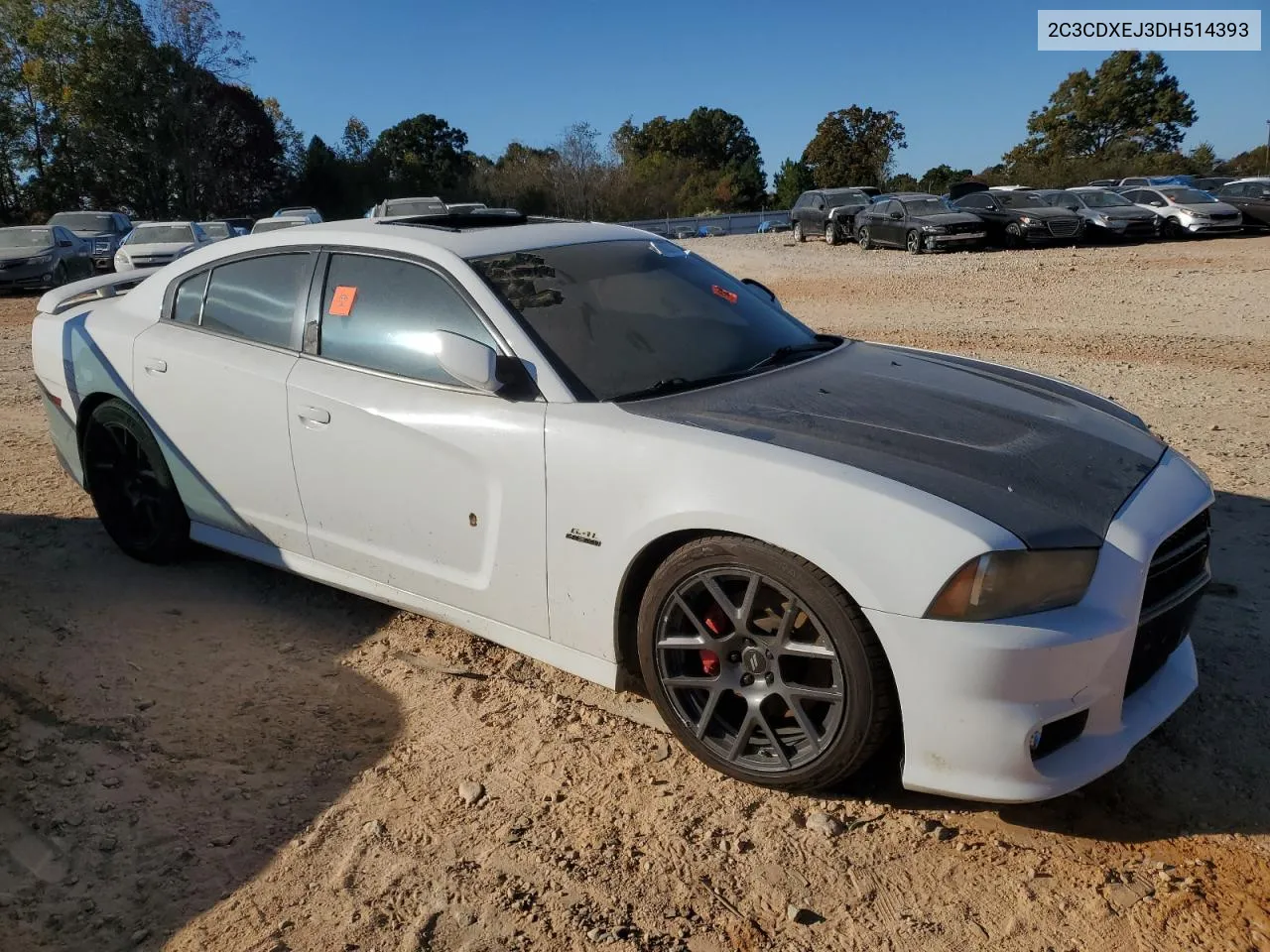 2013 Dodge Charger Srt-8 VIN: 2C3CDXEJ3DH514393 Lot: 77808294