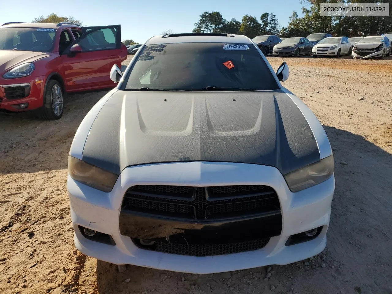 2013 Dodge Charger Srt-8 VIN: 2C3CDXEJ3DH514393 Lot: 77808294