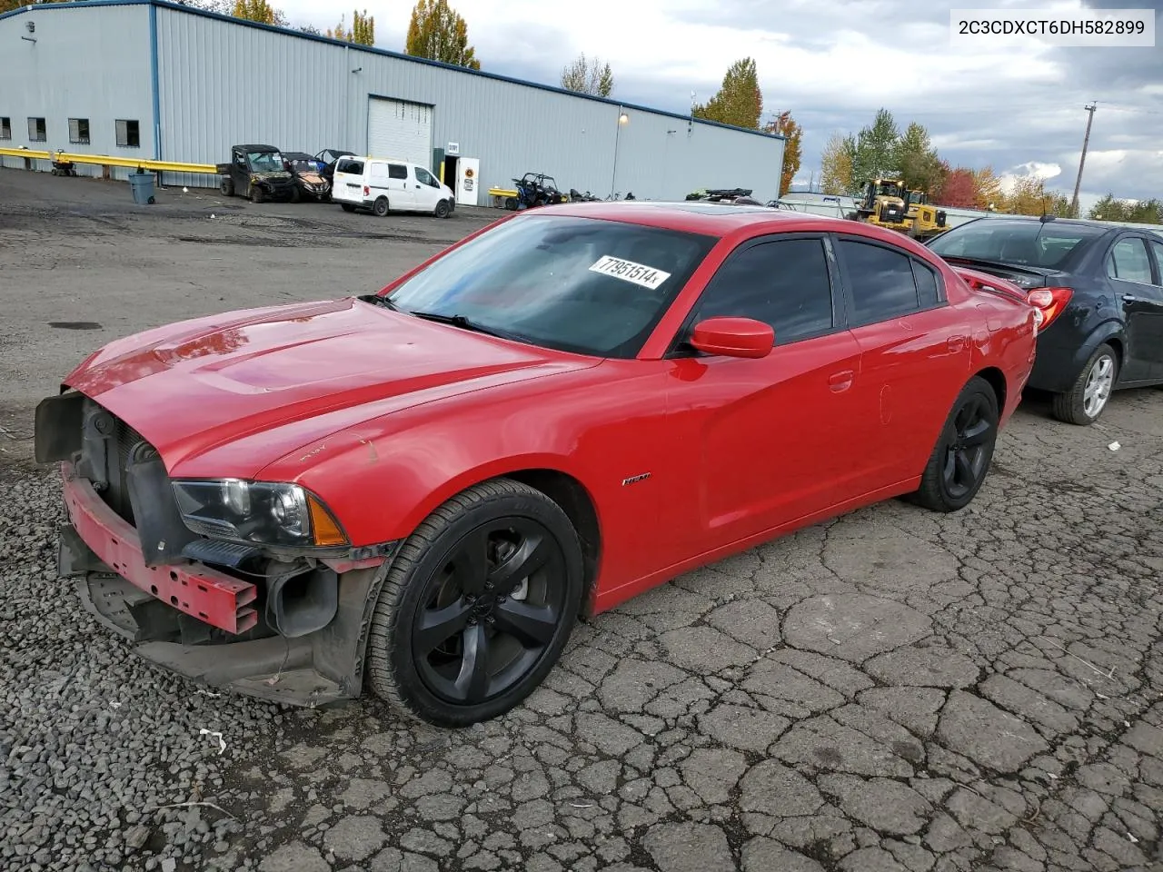 2013 Dodge Charger R/T VIN: 2C3CDXCT6DH582899 Lot: 77951514