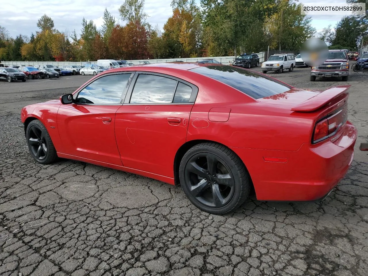 2013 Dodge Charger R/T VIN: 2C3CDXCT6DH582899 Lot: 77951514