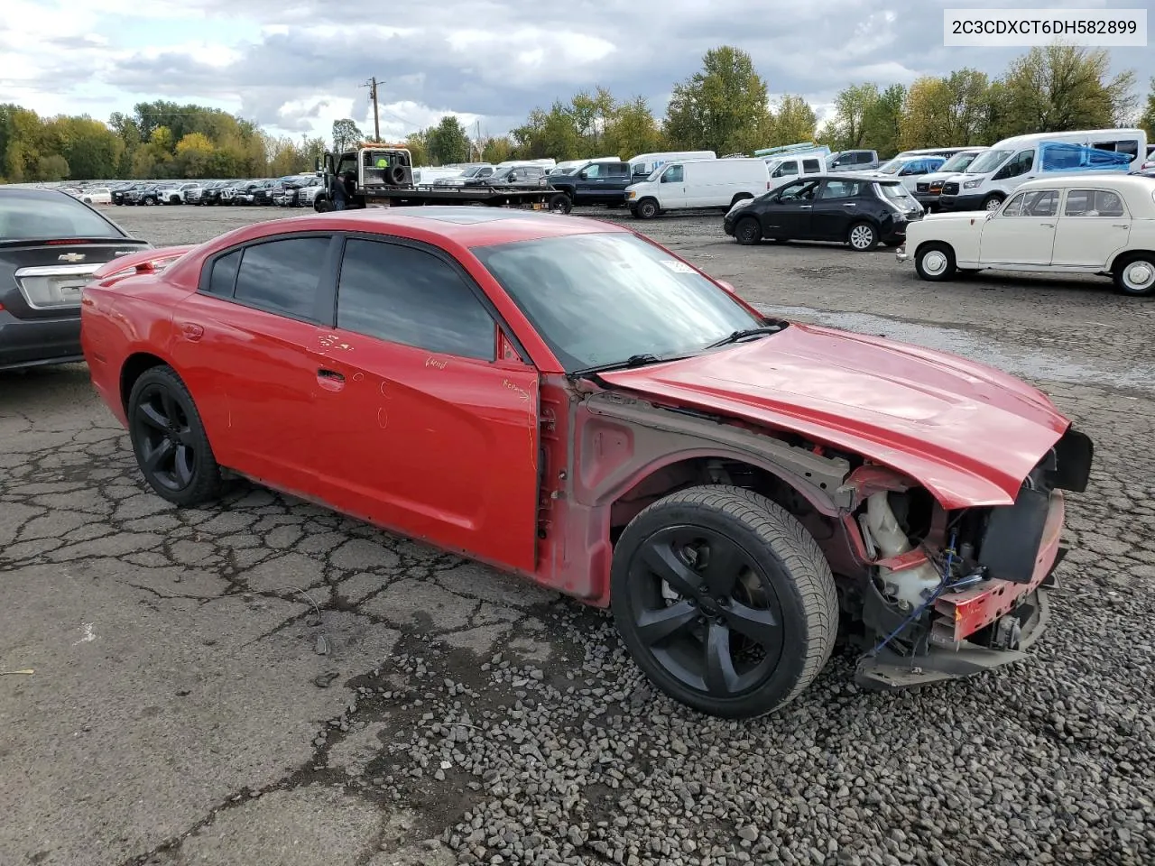 2013 Dodge Charger R/T VIN: 2C3CDXCT6DH582899 Lot: 77951514