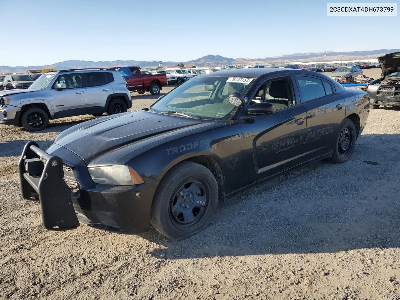 2C3CDXAT4DH673799 2013 Dodge Charger Police