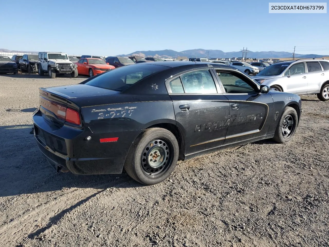 2013 Dodge Charger Police VIN: 2C3CDXAT4DH673799 Lot: 78037154