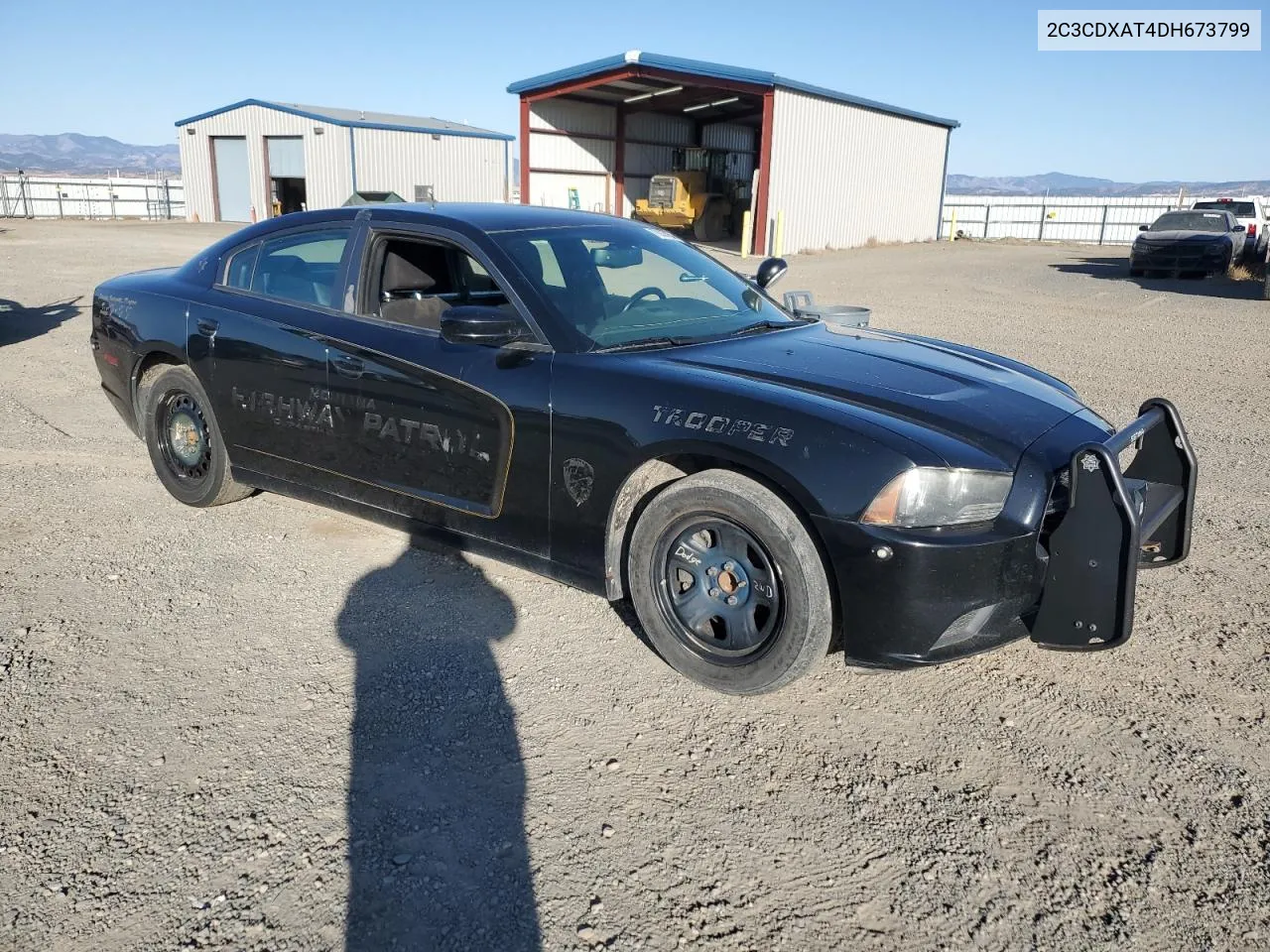 2C3CDXAT4DH673799 2013 Dodge Charger Police