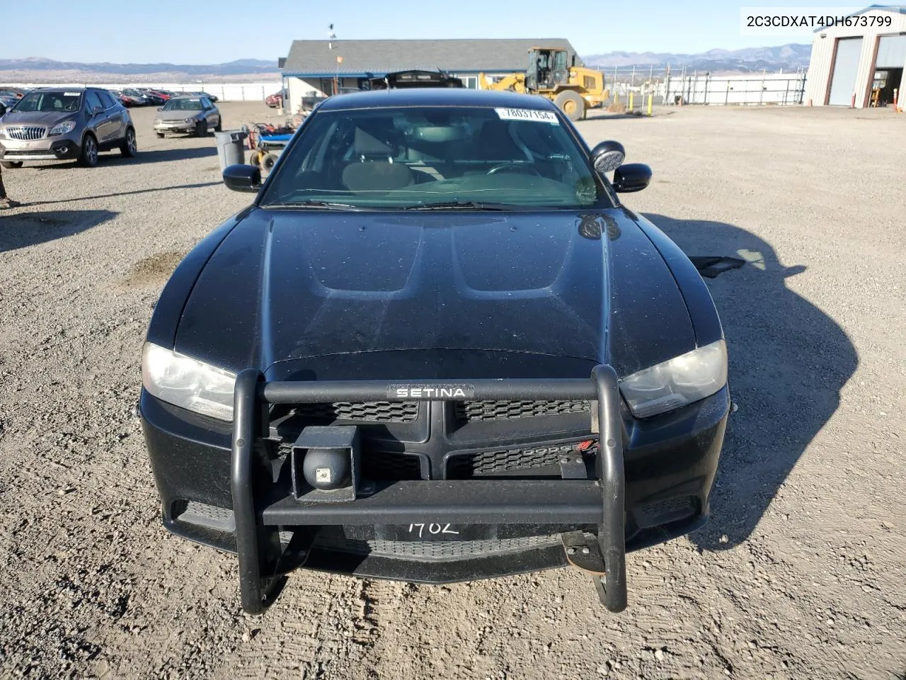 2013 Dodge Charger Police VIN: 2C3CDXAT4DH673799 Lot: 78037154