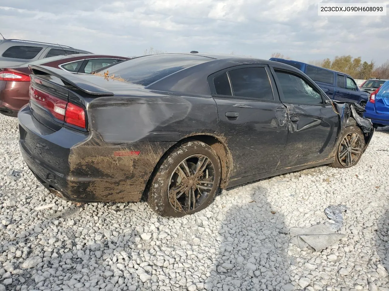 2013 Dodge Charger Sxt VIN: 2C3CDXJG9DH608093 Lot: 78047524