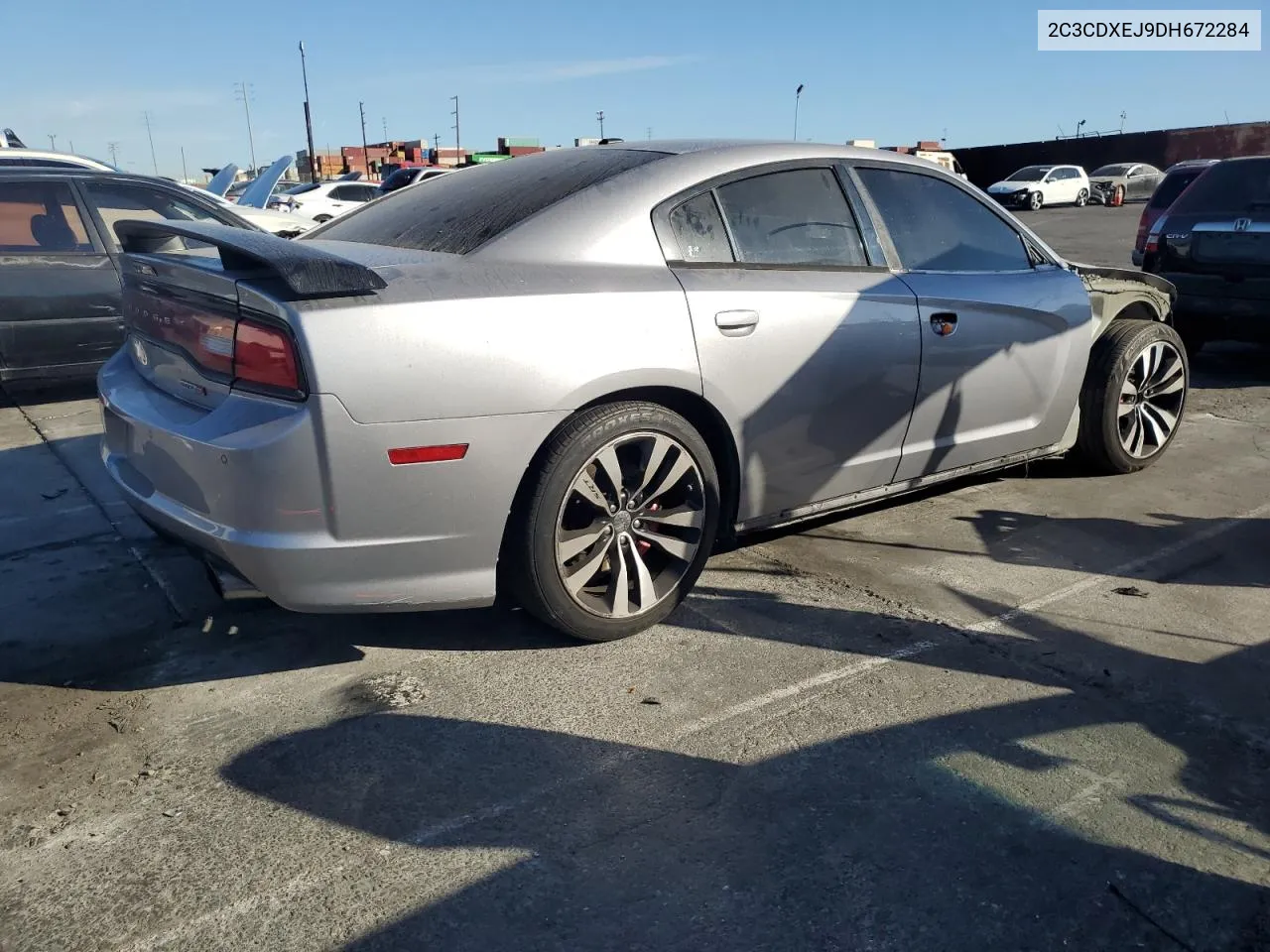 2013 Dodge Charger Srt-8 VIN: 2C3CDXEJ9DH672284 Lot: 78467674