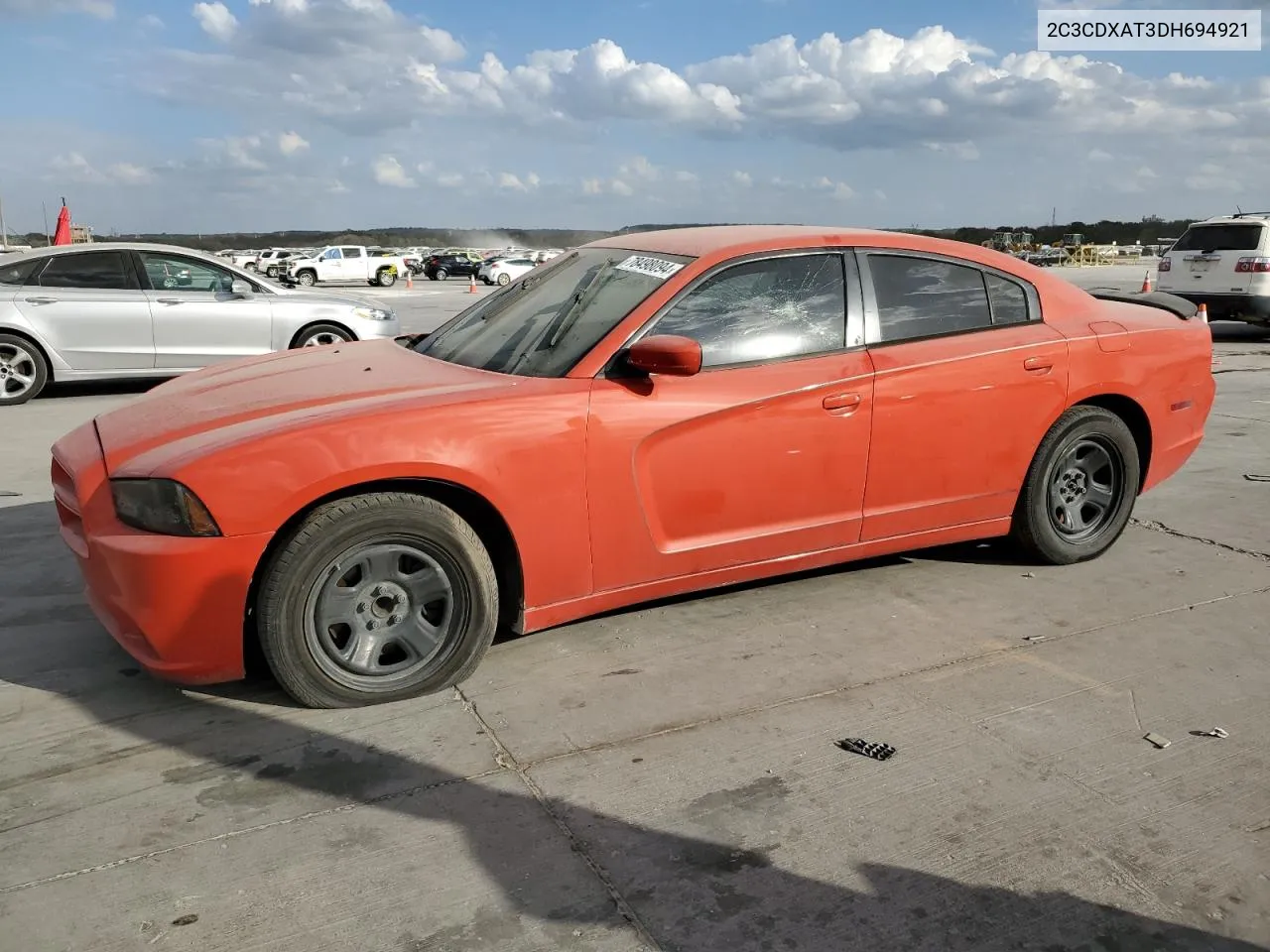 2013 Dodge Charger Police VIN: 2C3CDXAT3DH694921 Lot: 78498094