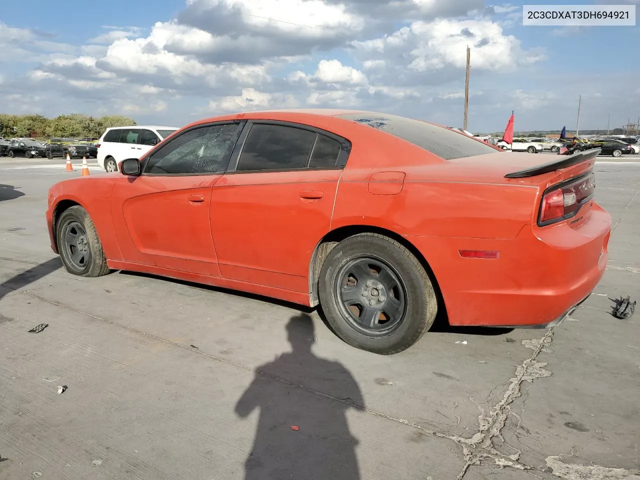 2013 Dodge Charger Police VIN: 2C3CDXAT3DH694921 Lot: 78498094