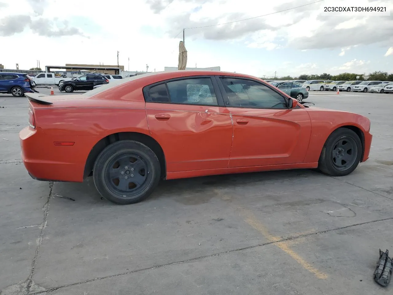 2013 Dodge Charger Police VIN: 2C3CDXAT3DH694921 Lot: 78498094