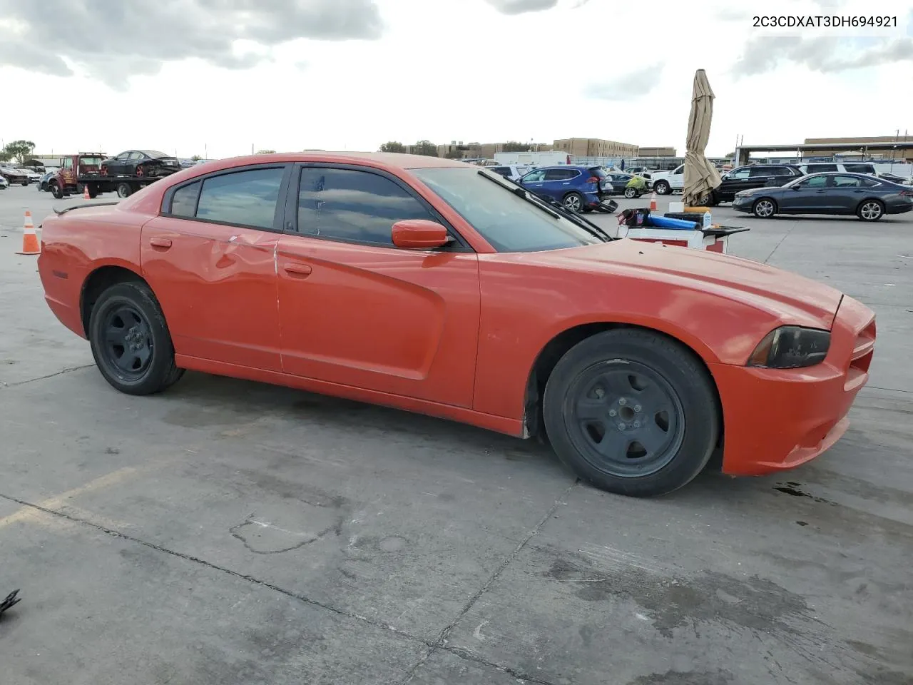 2013 Dodge Charger Police VIN: 2C3CDXAT3DH694921 Lot: 78498094