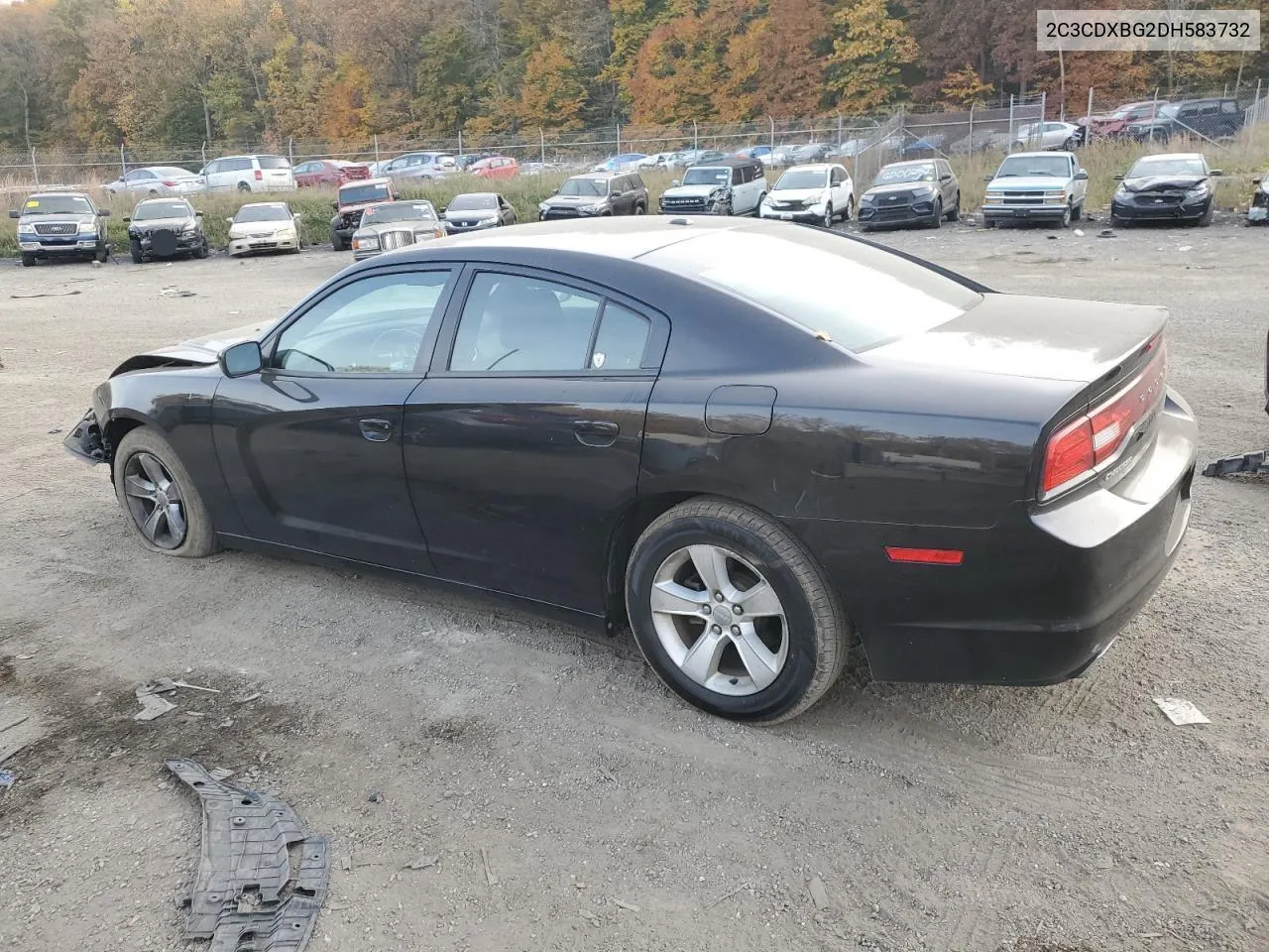 2013 Dodge Charger Se VIN: 2C3CDXBG2DH583732 Lot: 78582604