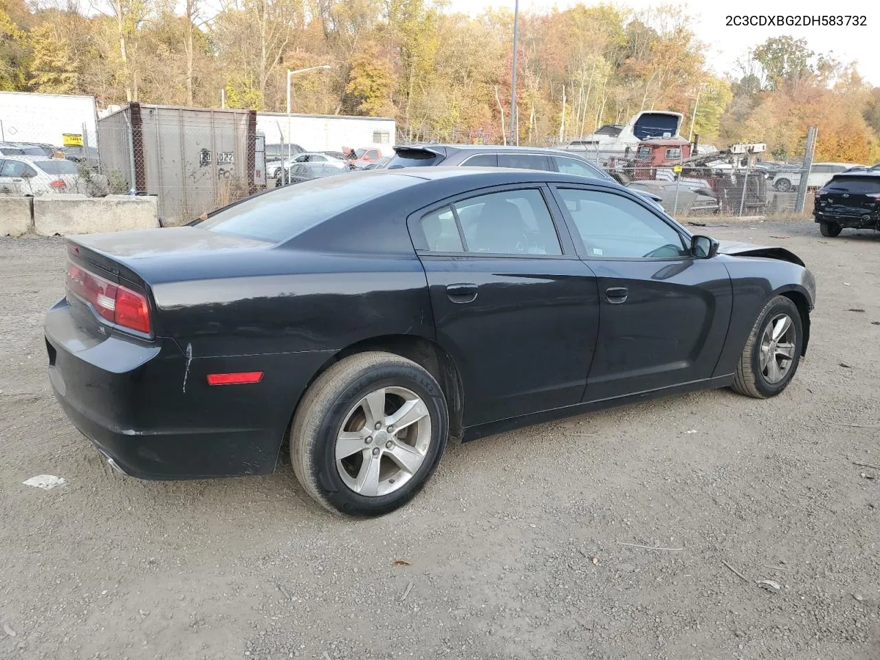 2013 Dodge Charger Se VIN: 2C3CDXBG2DH583732 Lot: 78582604