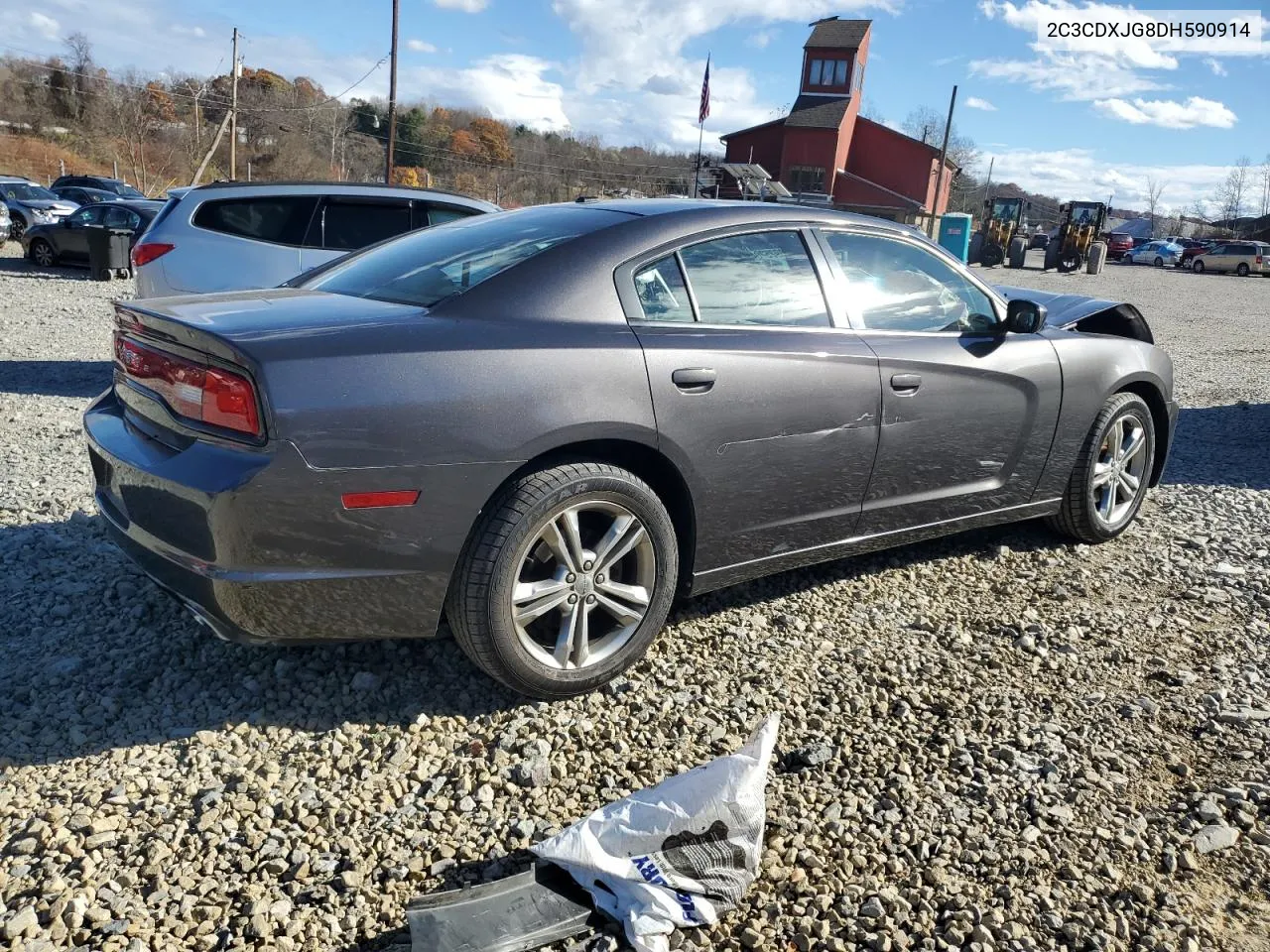 2013 Dodge Charger Sxt VIN: 2C3CDXJG8DH590914 Lot: 78925204