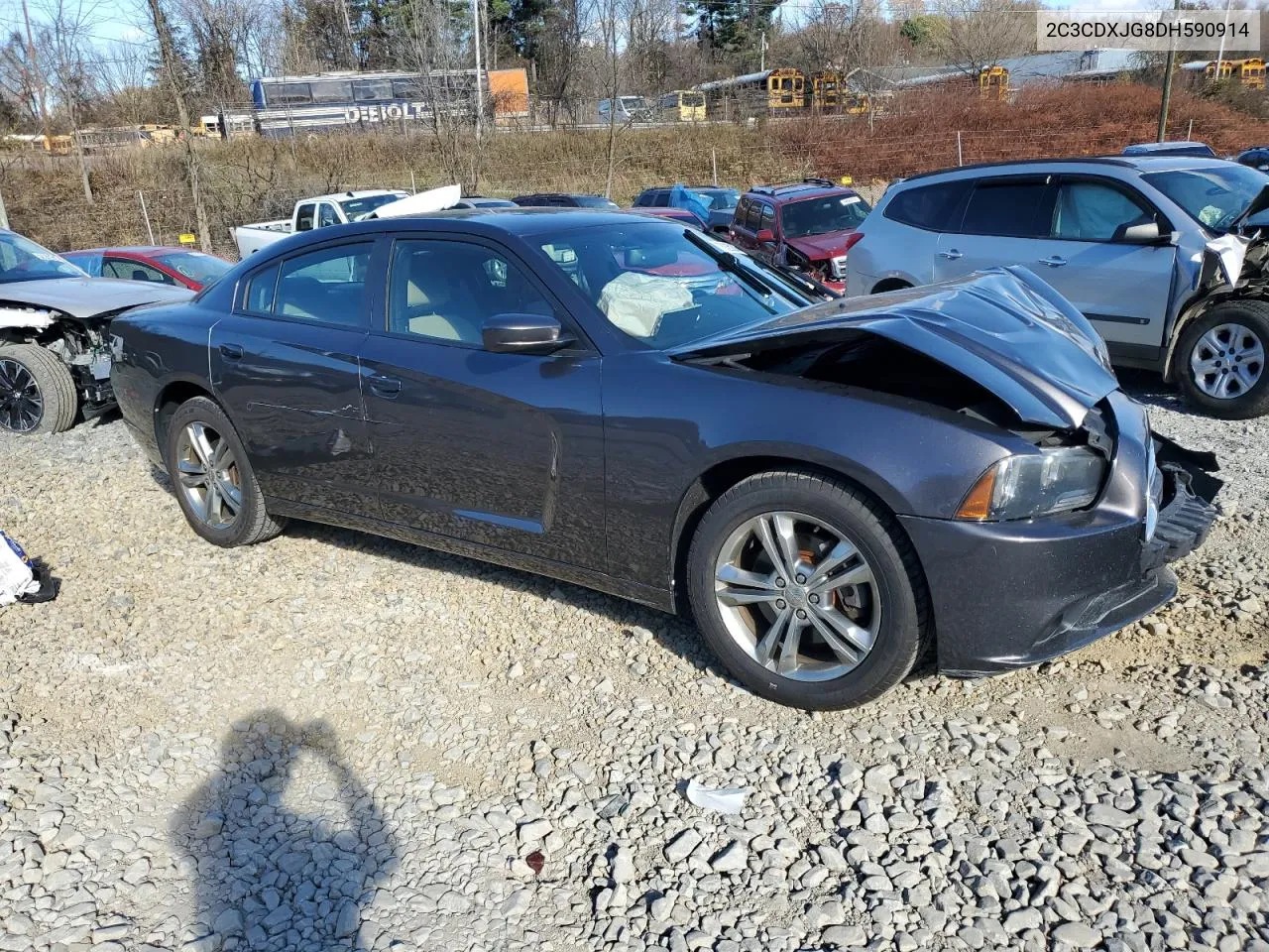 2013 Dodge Charger Sxt VIN: 2C3CDXJG8DH590914 Lot: 78925204