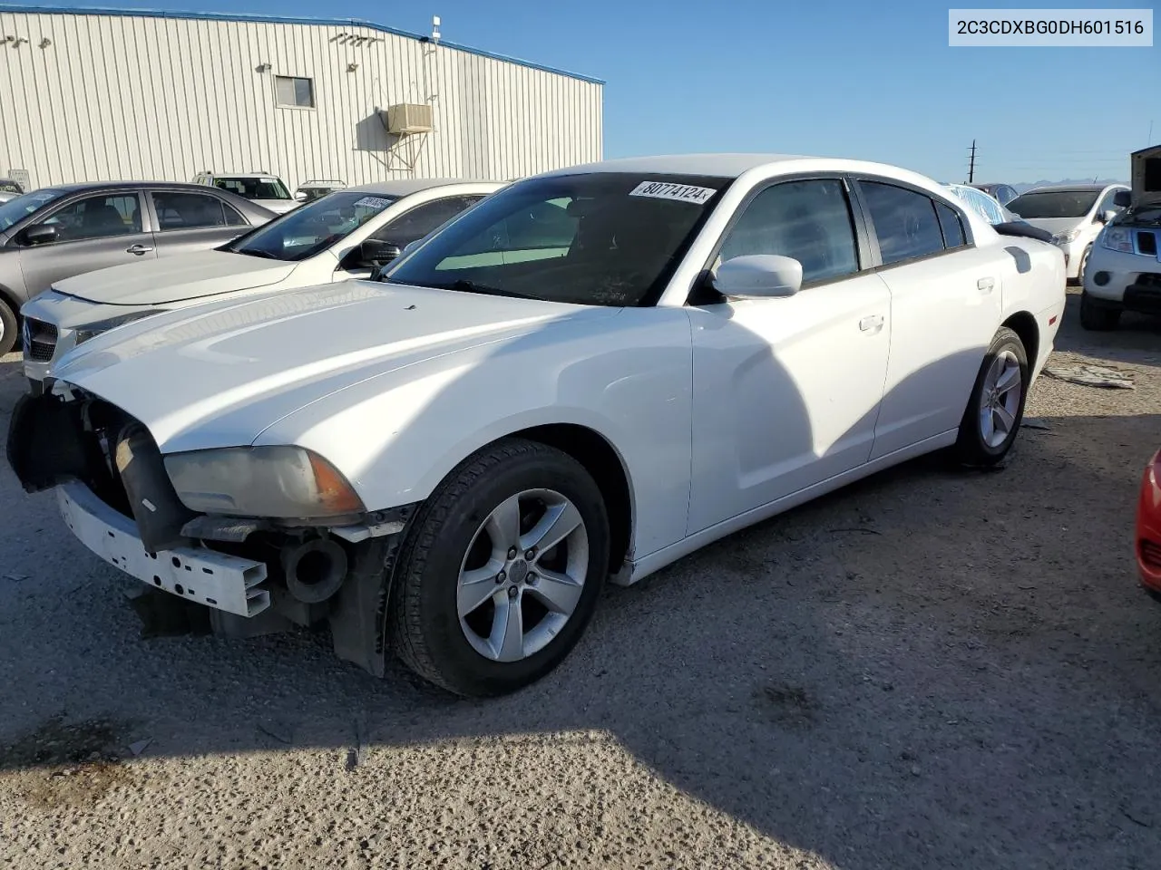 2013 Dodge Charger Se VIN: 2C3CDXBG0DH601516 Lot: 80774124