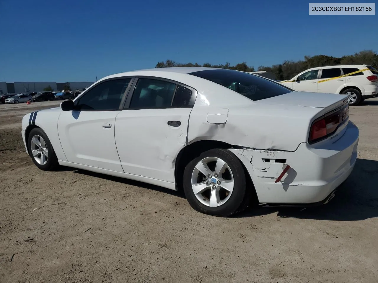 2014 Dodge Charger Se VIN: 2C3CDXBG1EH182156 Lot: 43748574